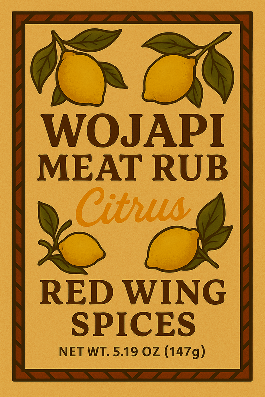 The Wojapi Meat Rub™ Citrus Blend - a  by My Store, available at Red Wing Spices. Product SEO title: The Wojapi Meat Rub™ Citrus Blend