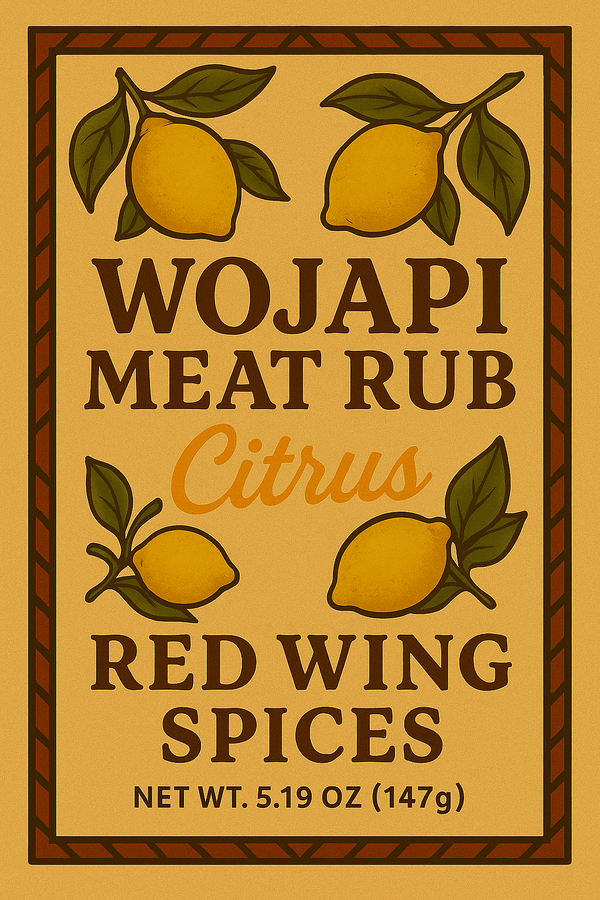 The Wojapi Meat Rub™ Citrus Blend
