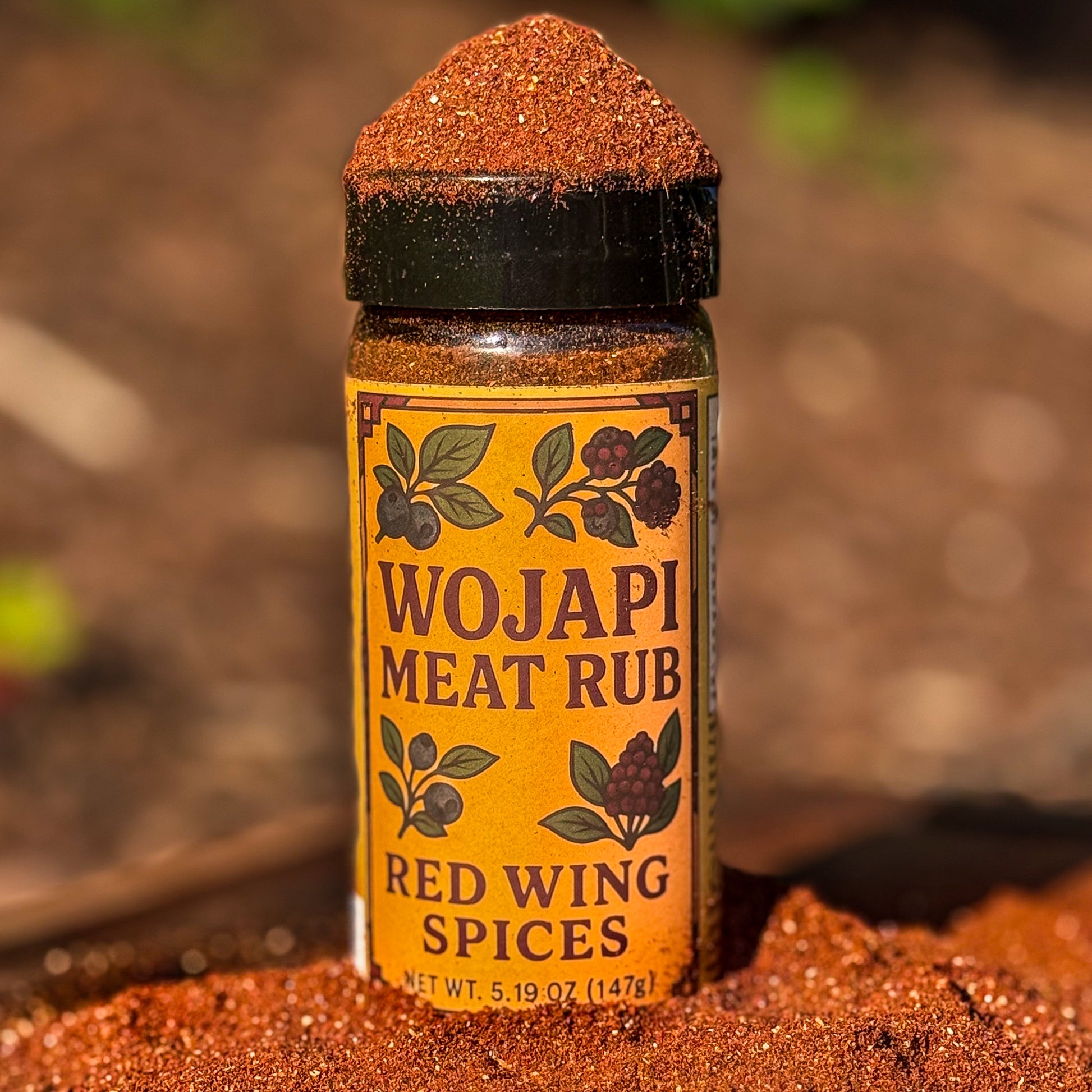 The Original Wojapi Meat Rub™ – a Rub by My Store, available at Red Wing Spices. Product SEO title: The Original Wojapi Meat Rub™ – Heritage Flavor for Any Meat