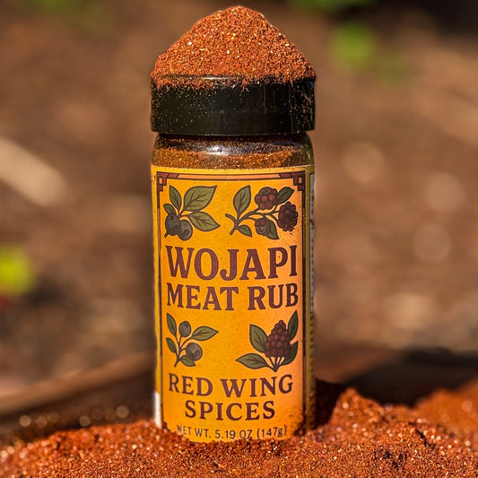 The Original Wojapi Meat Rub™ – a Rub by My Store, available at Red Wing Spices. Product SEO title: The Original Wojapi Meat Rub™ – Heritage Flavor for Any Meat