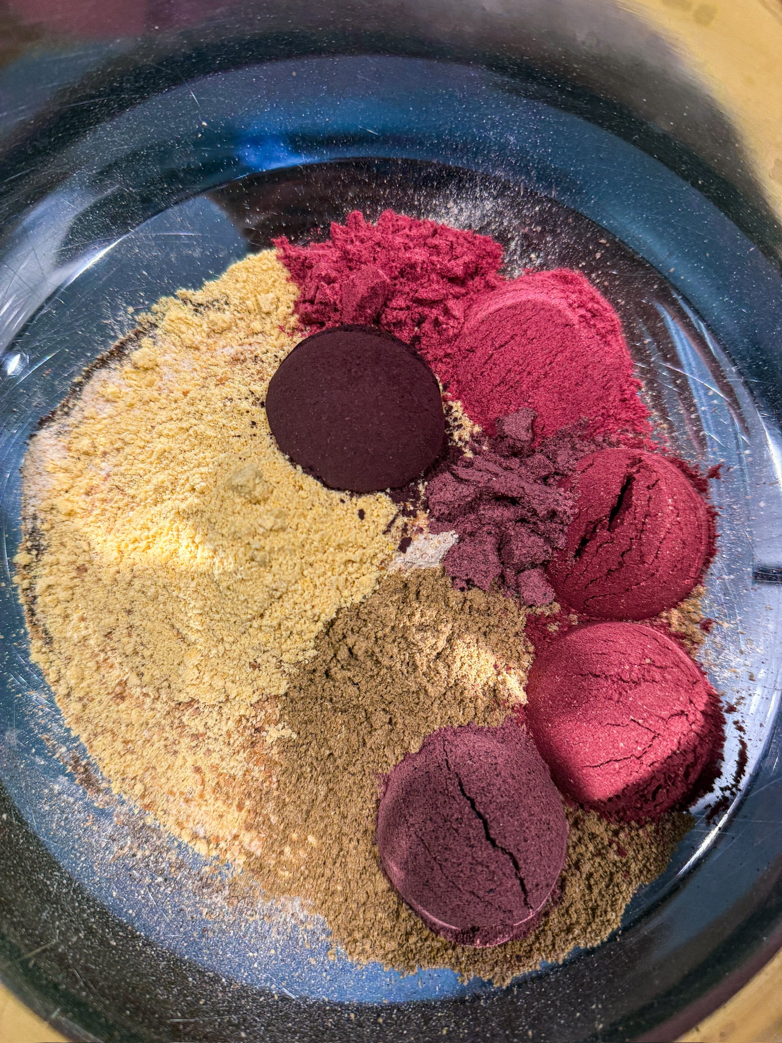 Spice jars or in-kitchen shot